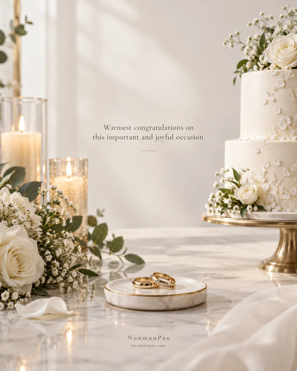 Formal Wedding Congratulations Messages