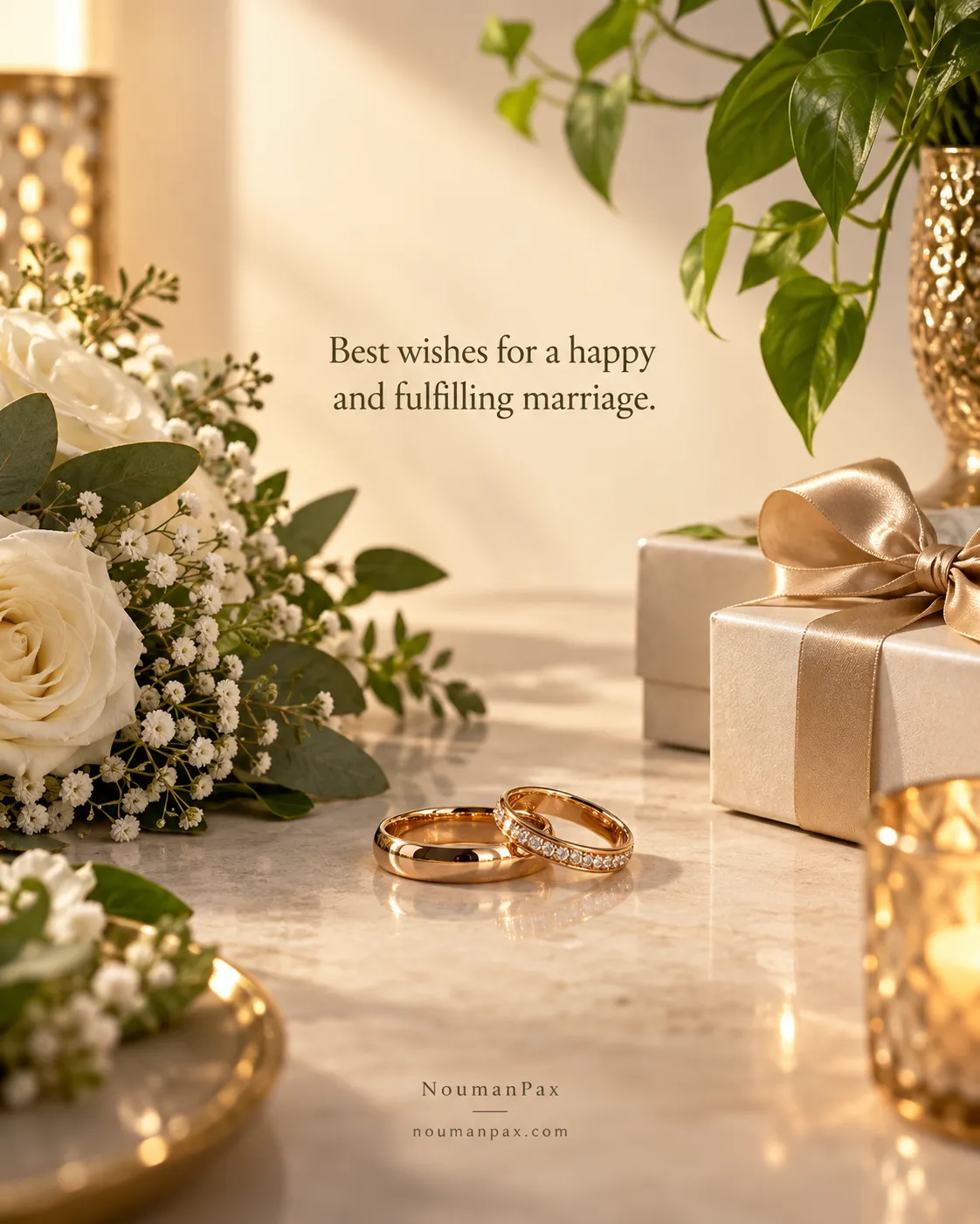 Short Formal Wedding Wishes