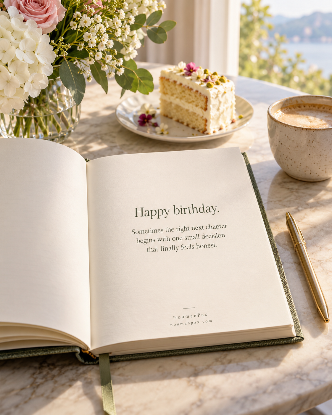 Happy birthday. Sometimes the right next chapter begins with one small decision that finally feels honest.