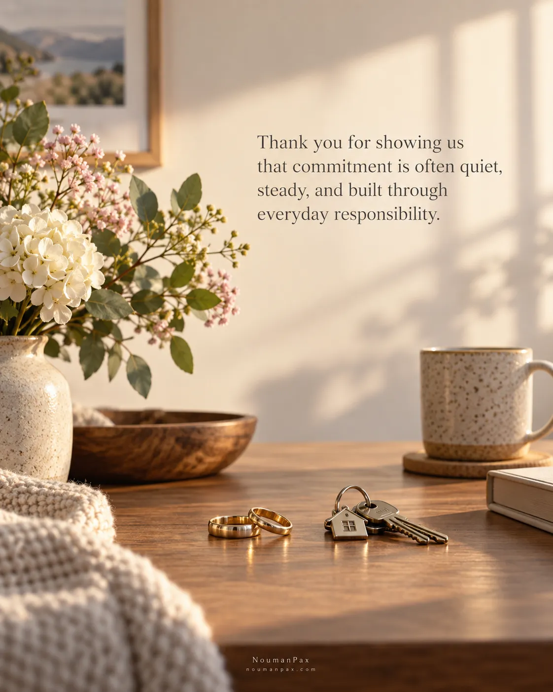 Thank you for showing us that commitment is often quiet, steady, and built through everyday responsibility.