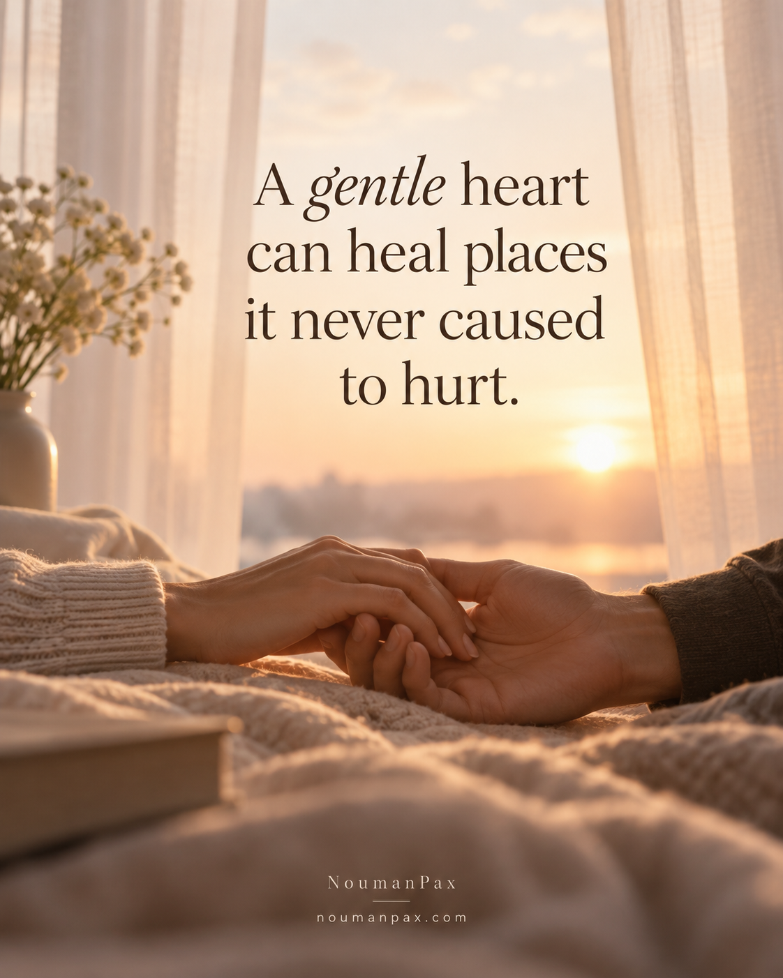 Gentle hearts warm sunrise