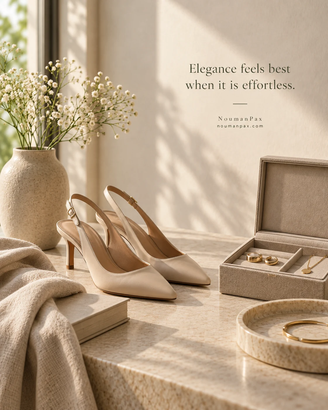 Elegance feels best when it is effortless.