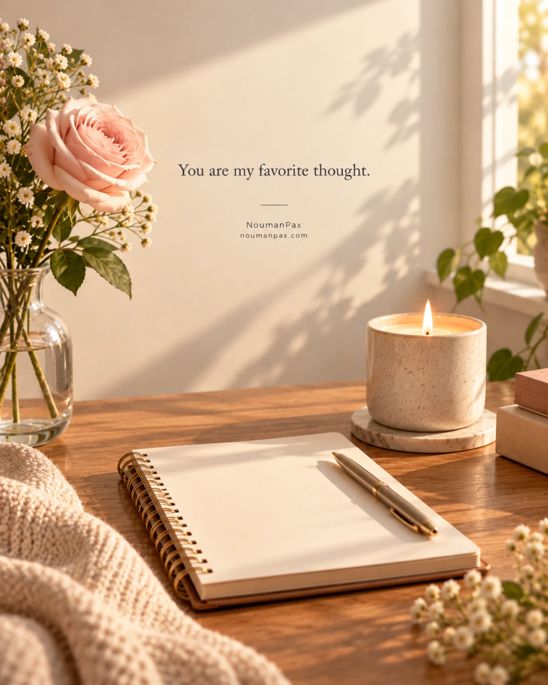 You are my favorite thought.