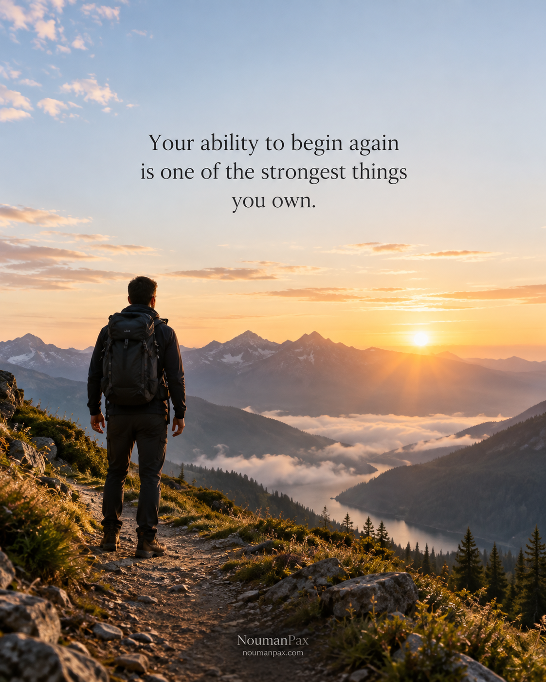 Ability to begin again is strength