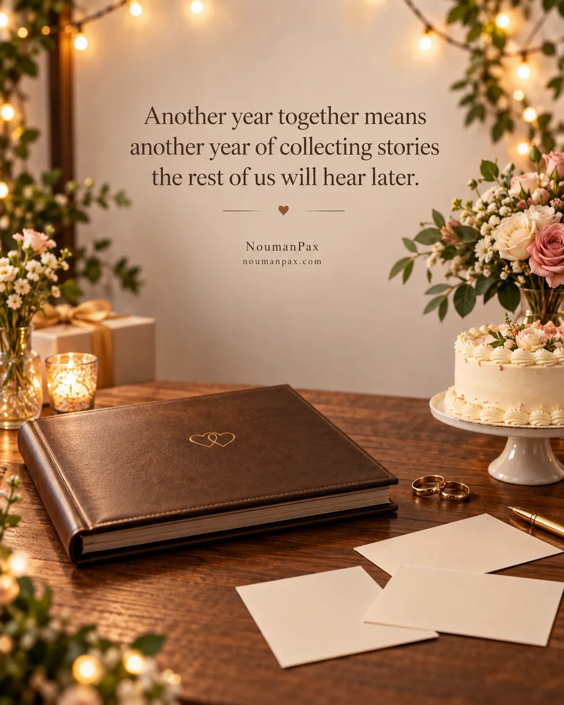 Another year together means another year of collecting stories the rest of us will hear later.