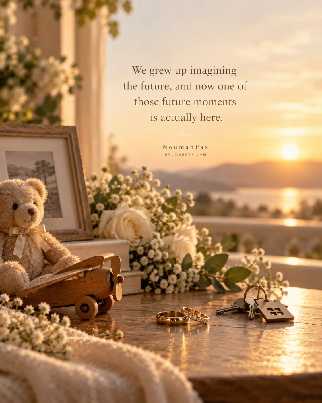 We grew up imagining the future, and now one of those future moments is actually here.