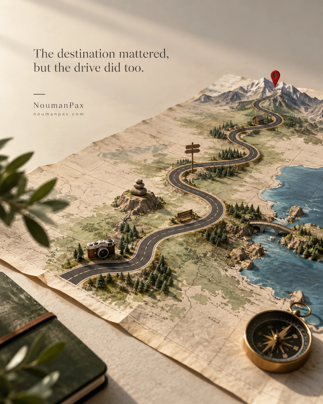 The destination mattered, but the drive did too.