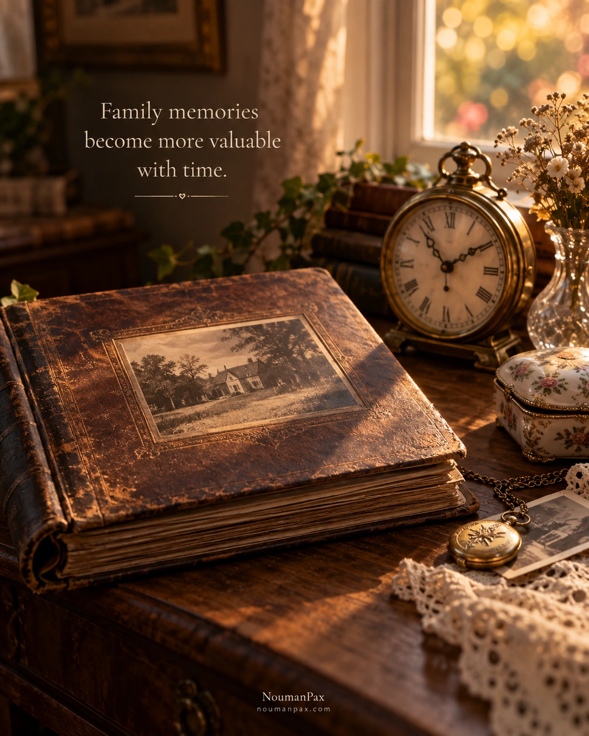 Family memories become more valuable with time.