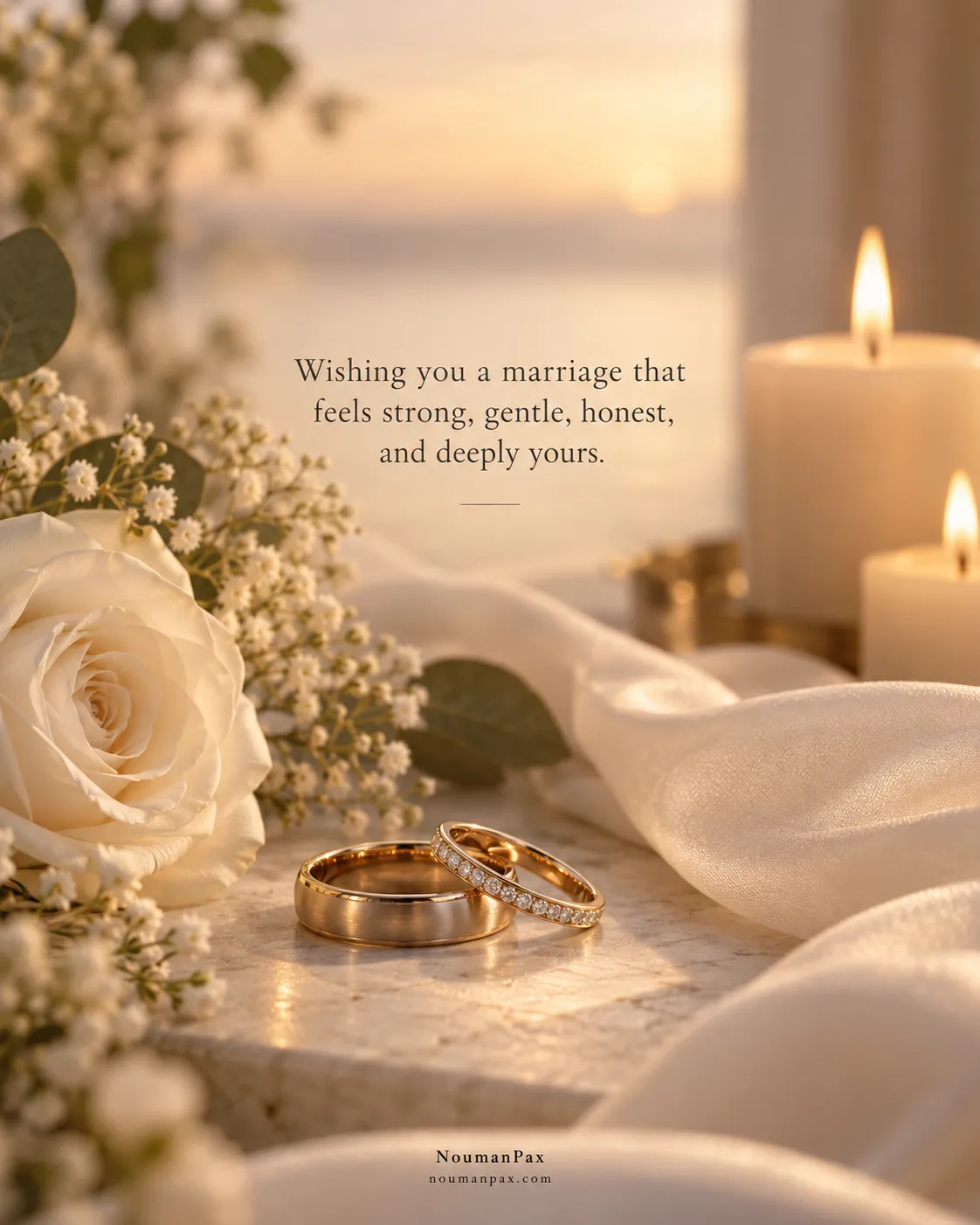 Heartfelt Wedding Wishes for a Card