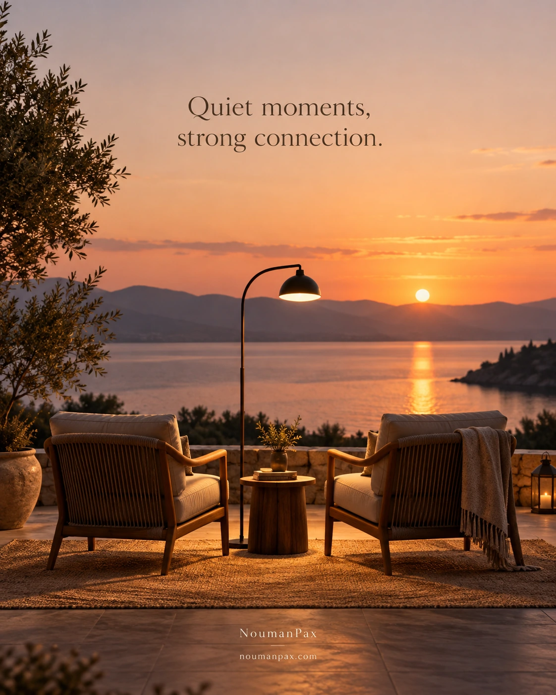 Quiet moments, strong connection.