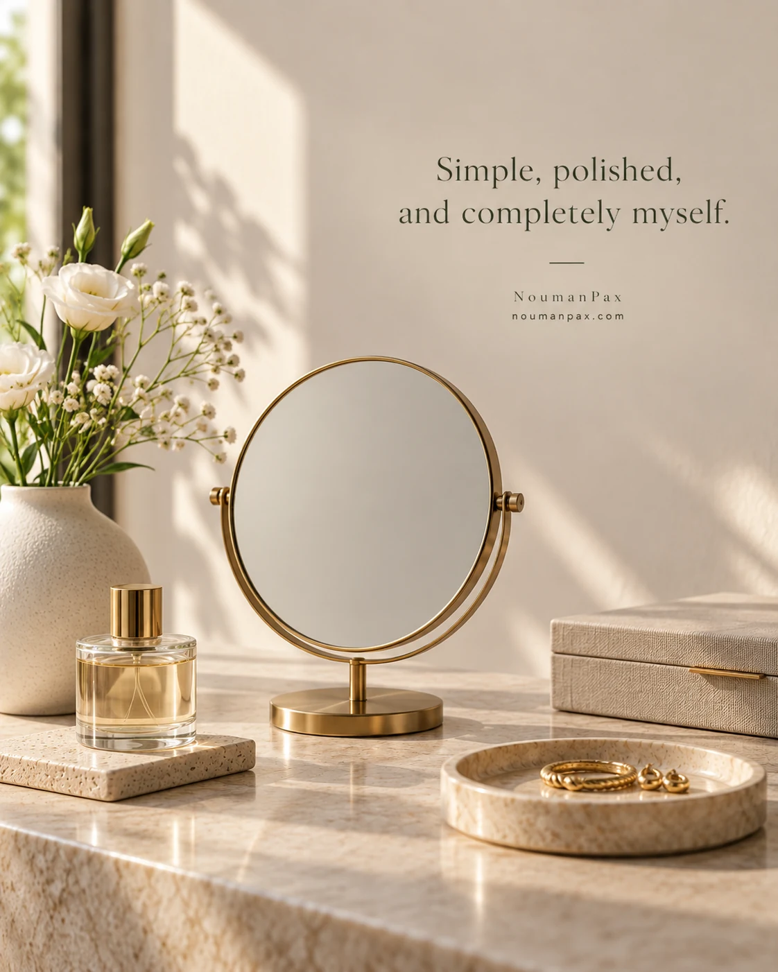 Simple, polished, and completely myself.
