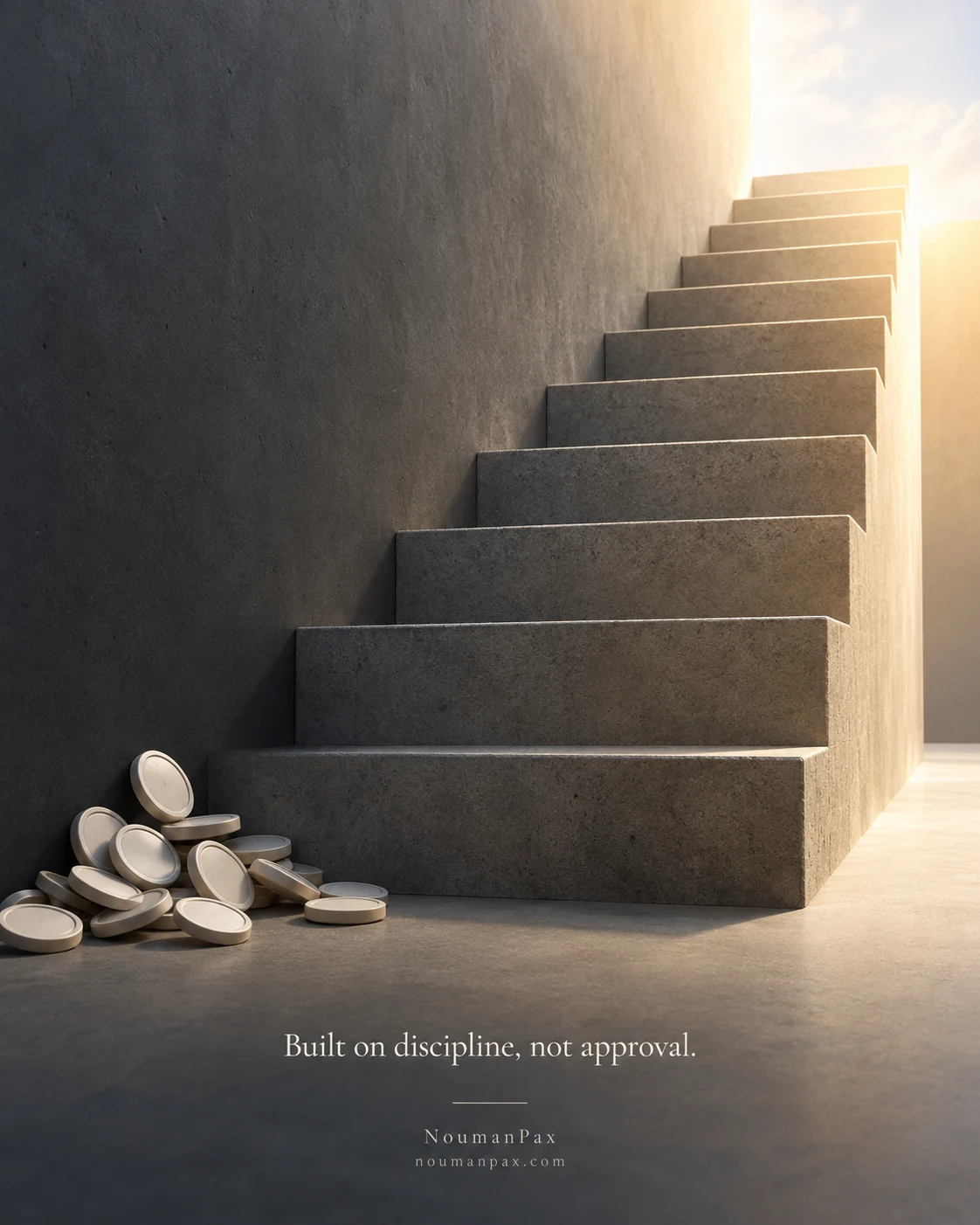 Built on discipline, not approval.