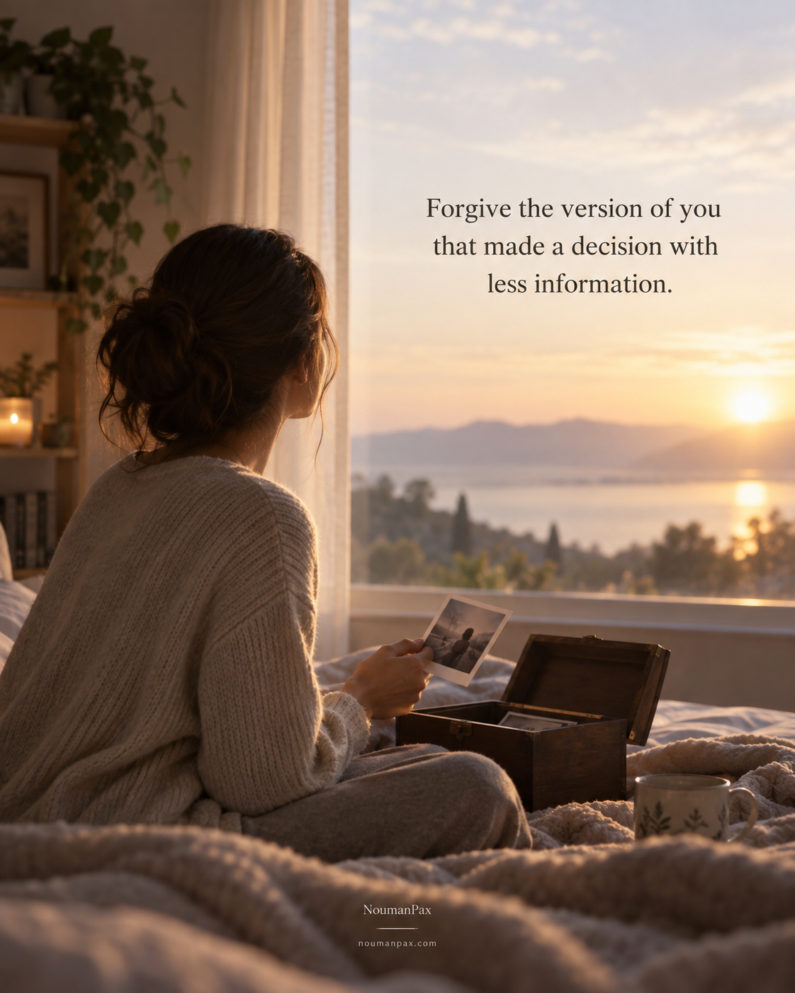 Forgive the version of you that made a decision with less information.