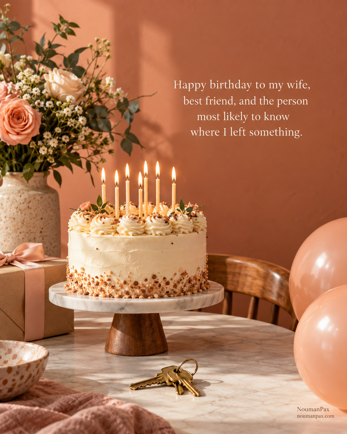 Funny Birthday Wishes for Wife — Quote
