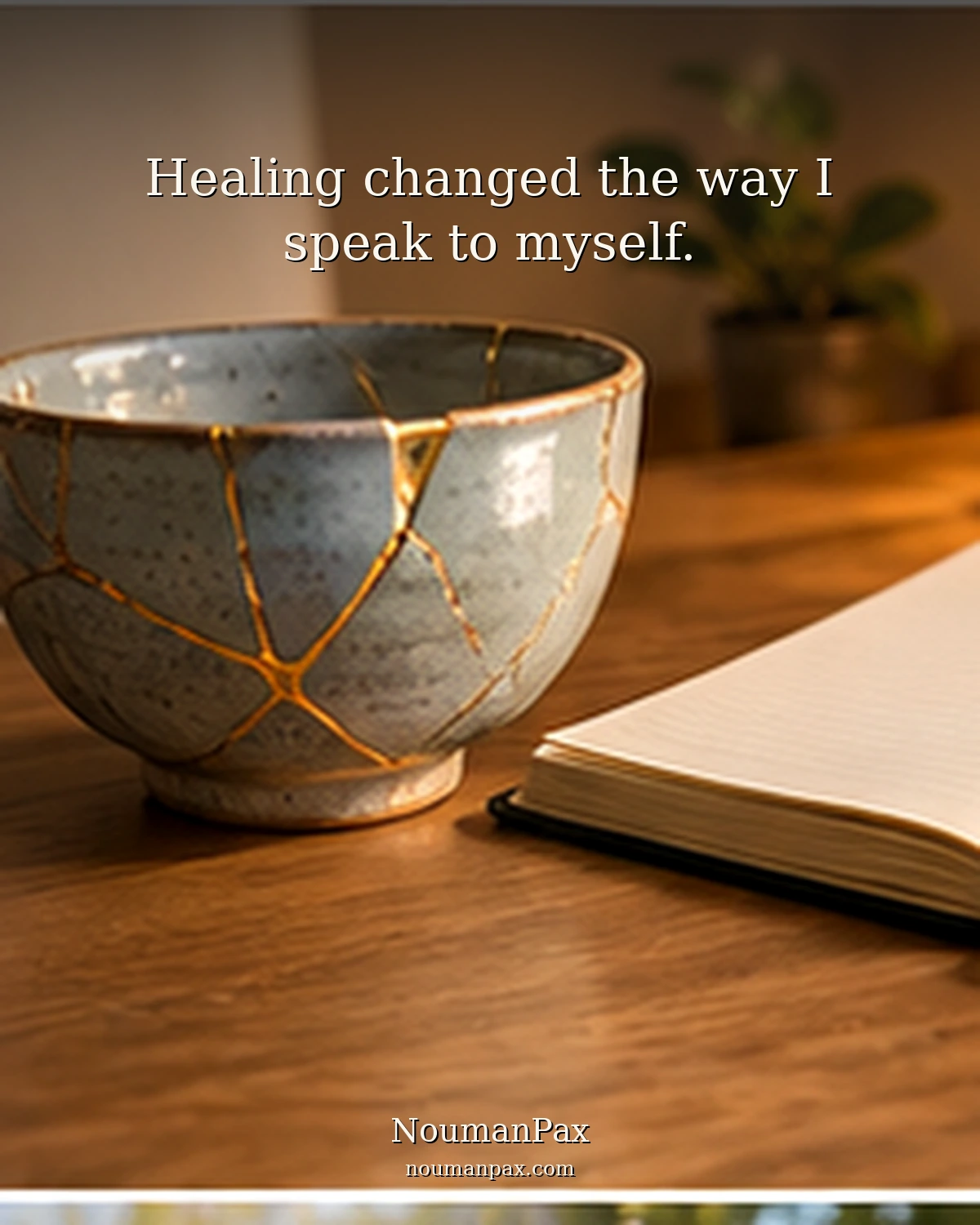 Healing changed the way I speak to myself.