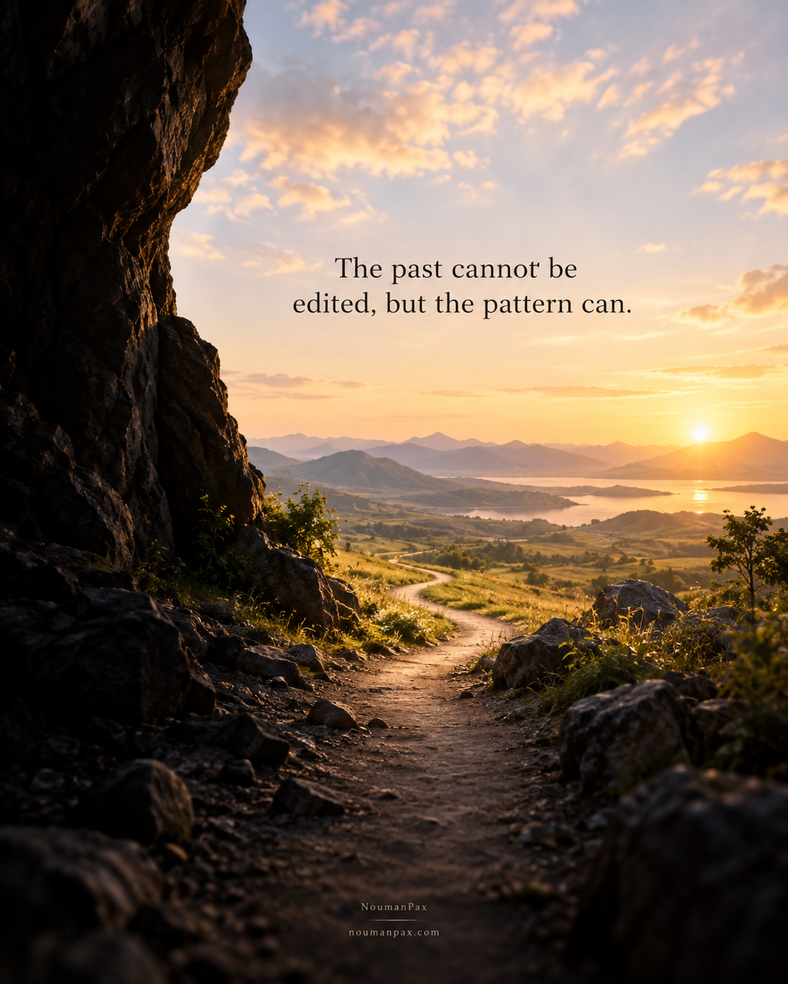 The past cannot be edited, but the pattern can.