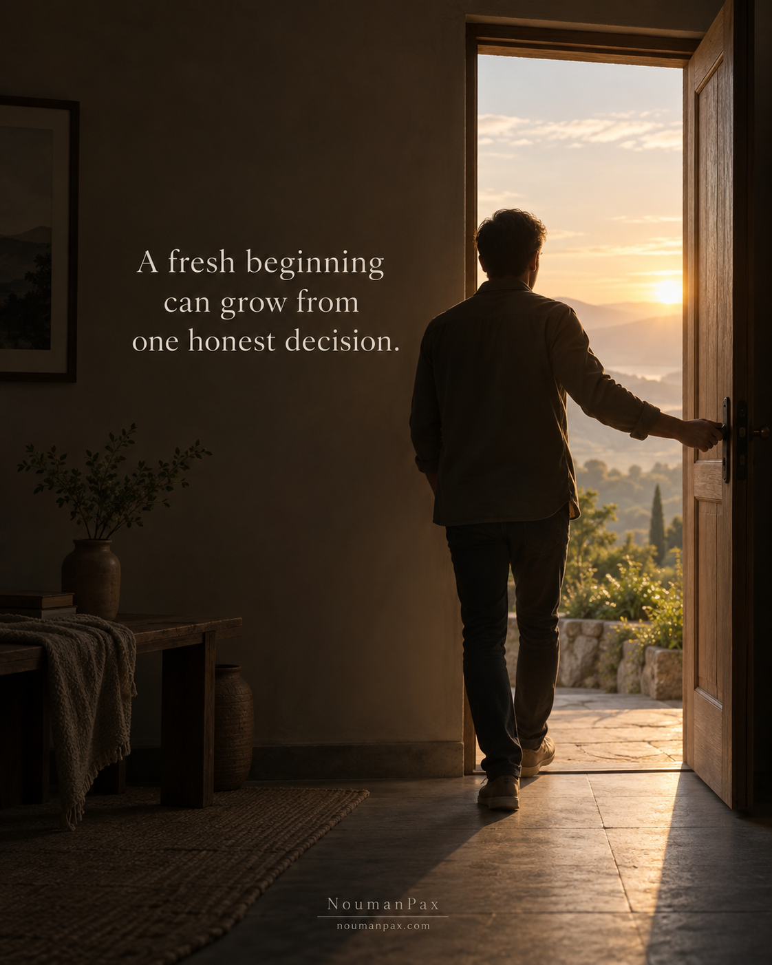 Fresh beginning honest decision