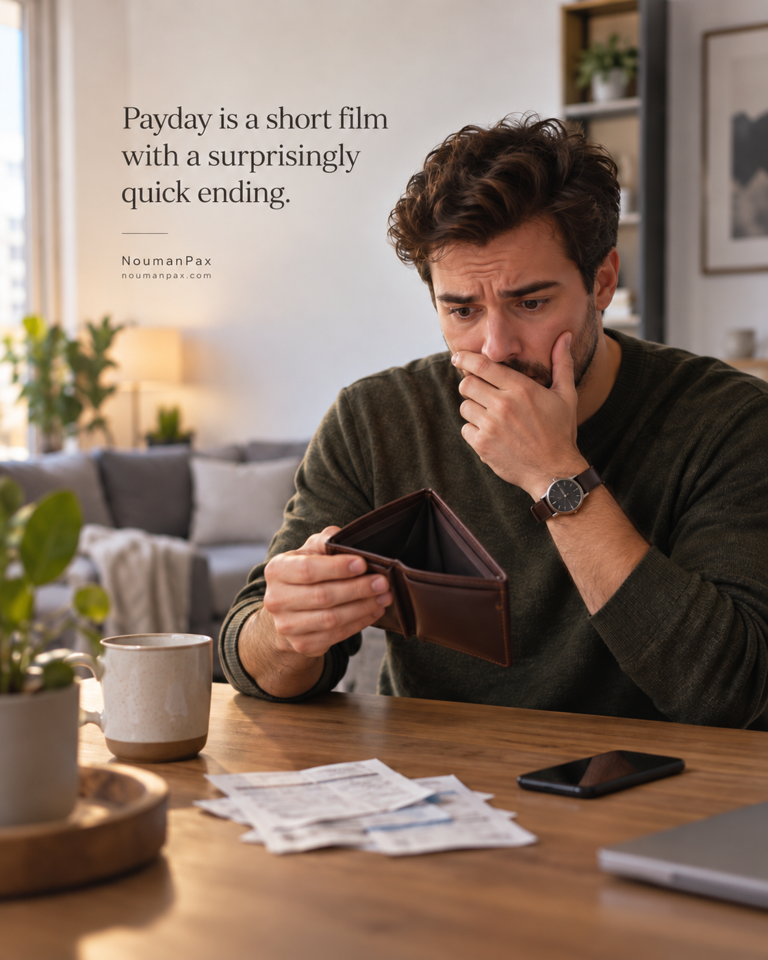 Payday is a short film with a surprisingly quick ending.