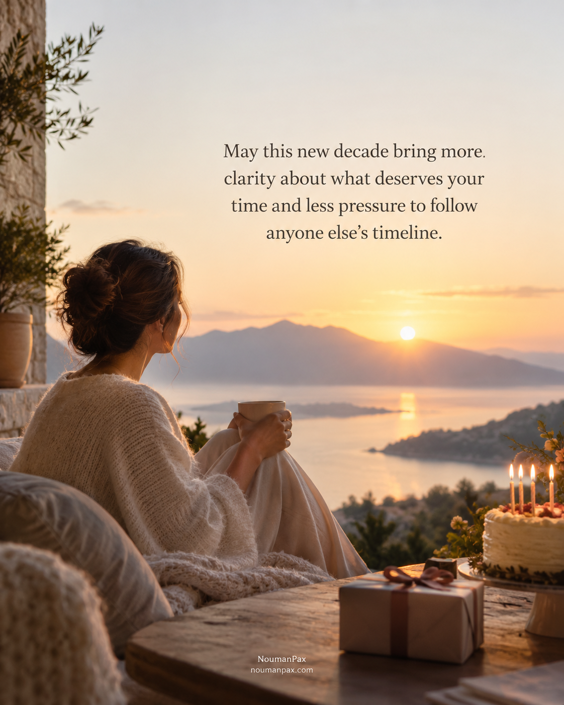 May this new decade bring more clarity about what deserves your time and less pressure to follow anyone else’s timeline.