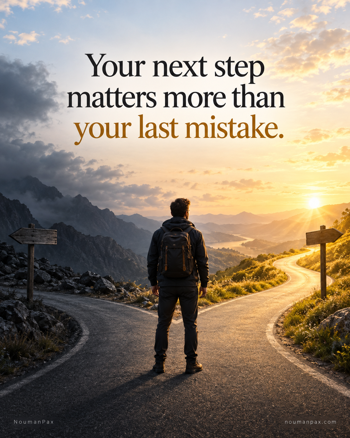 Next step matters more than last mistake