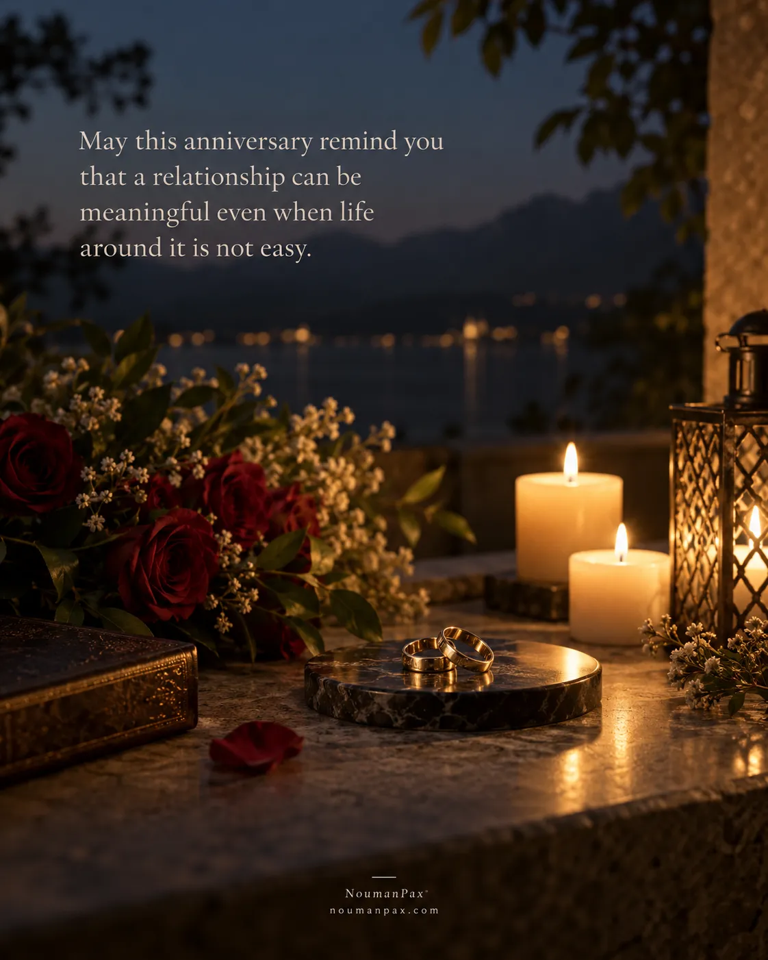 May this anniversary remind you that a relationship can be meaningful even when life around it is not easy.