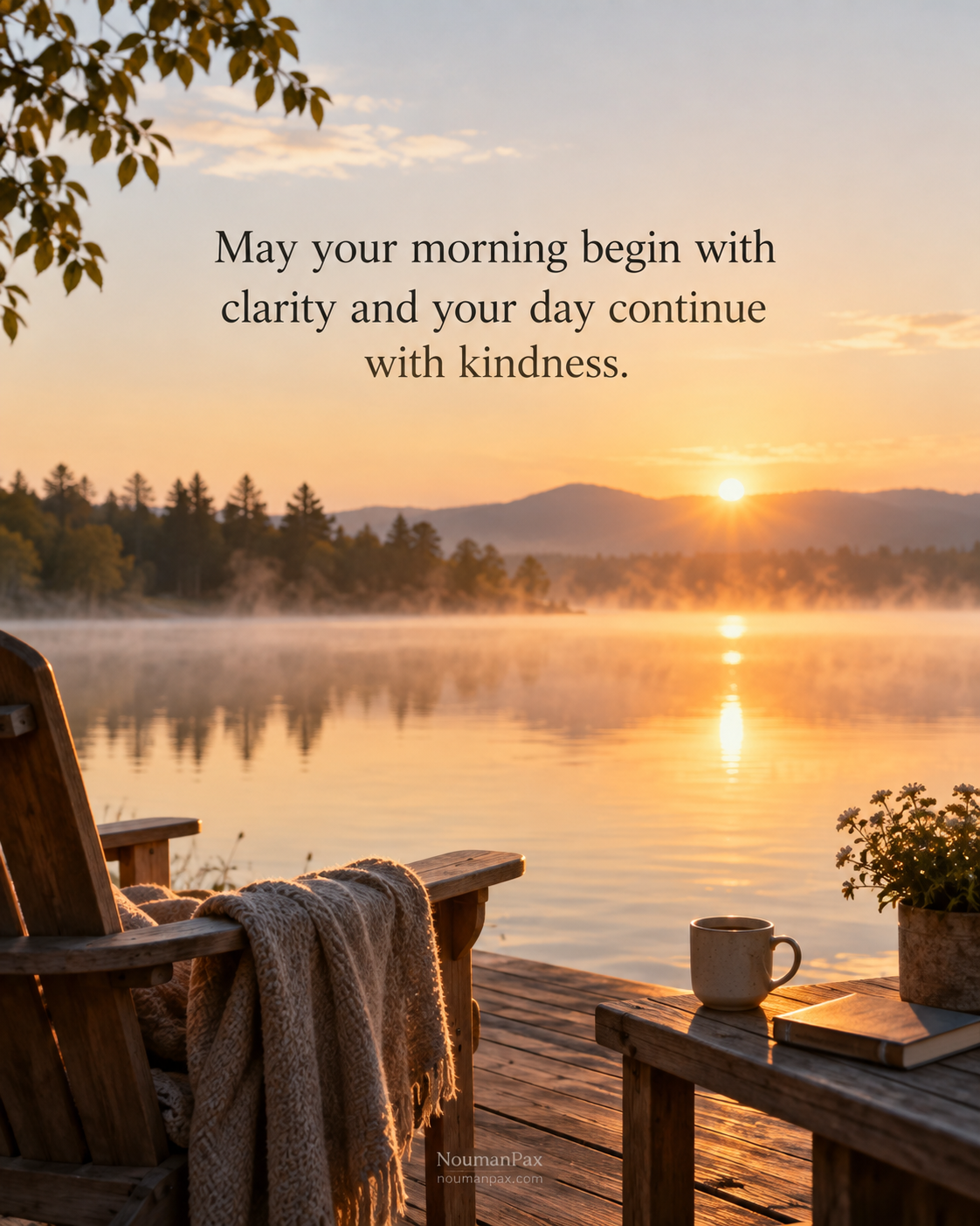 Good morning blessing quote about clarity and kindness