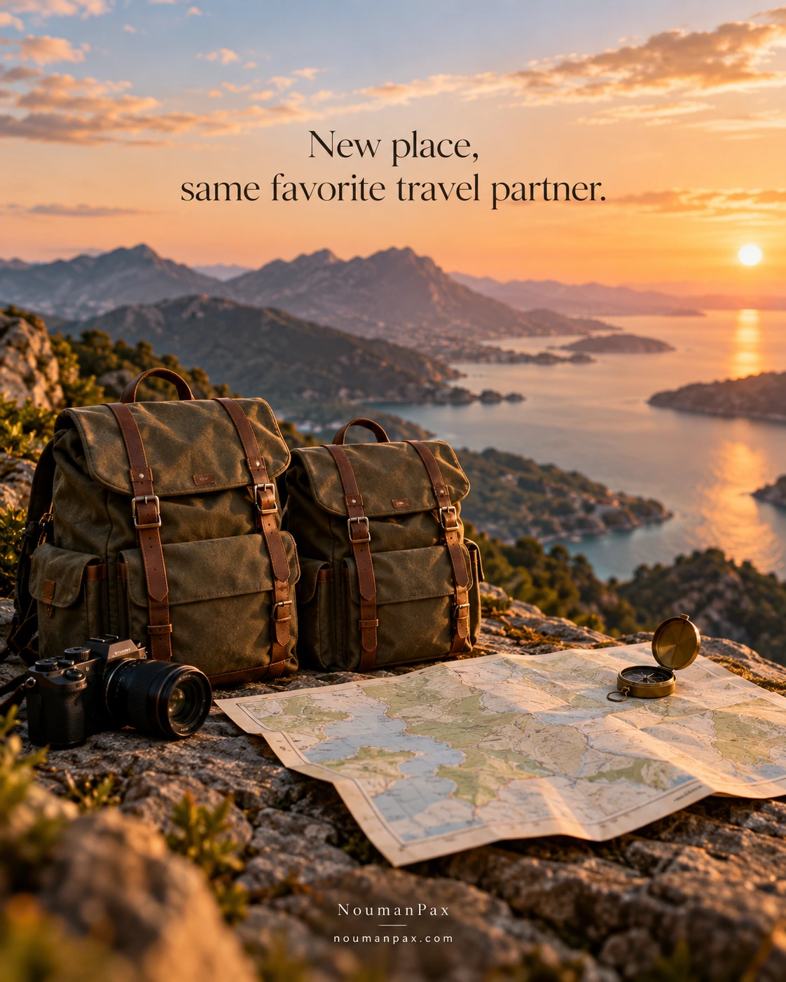 New place, same favorite travel partner.