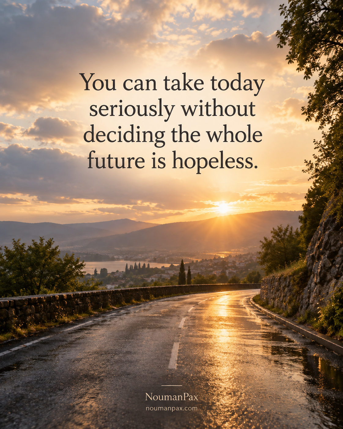 Positive quote — today seriously not hopeless