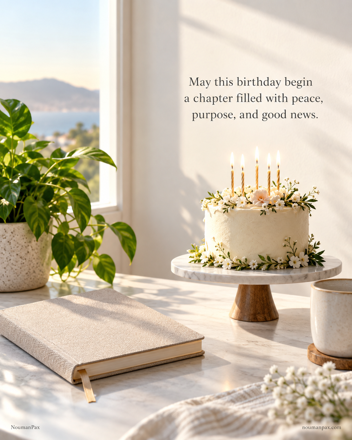 May this birthday begin a chapter filled with peace, purpose, and good news.