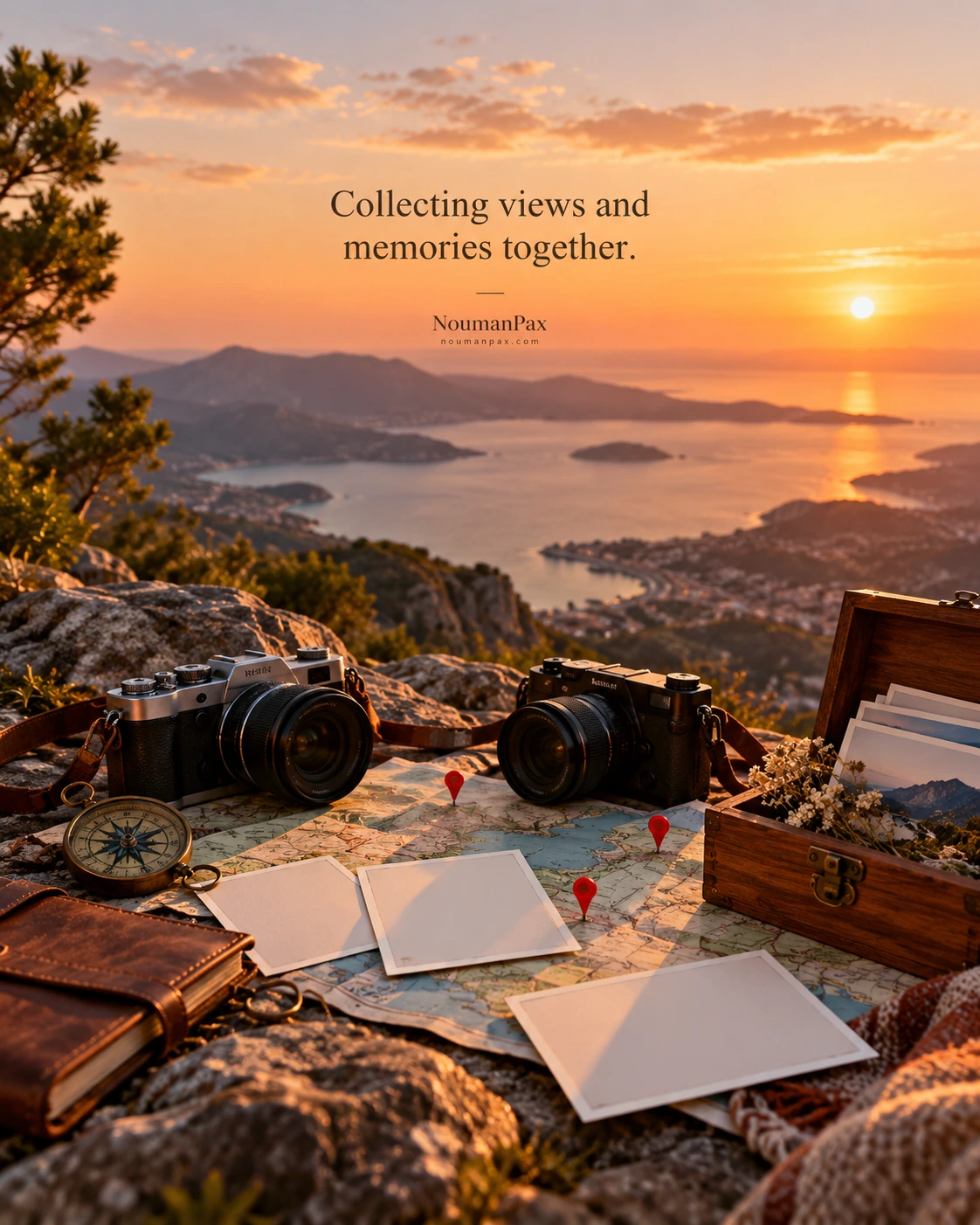 Collecting views and memories together.