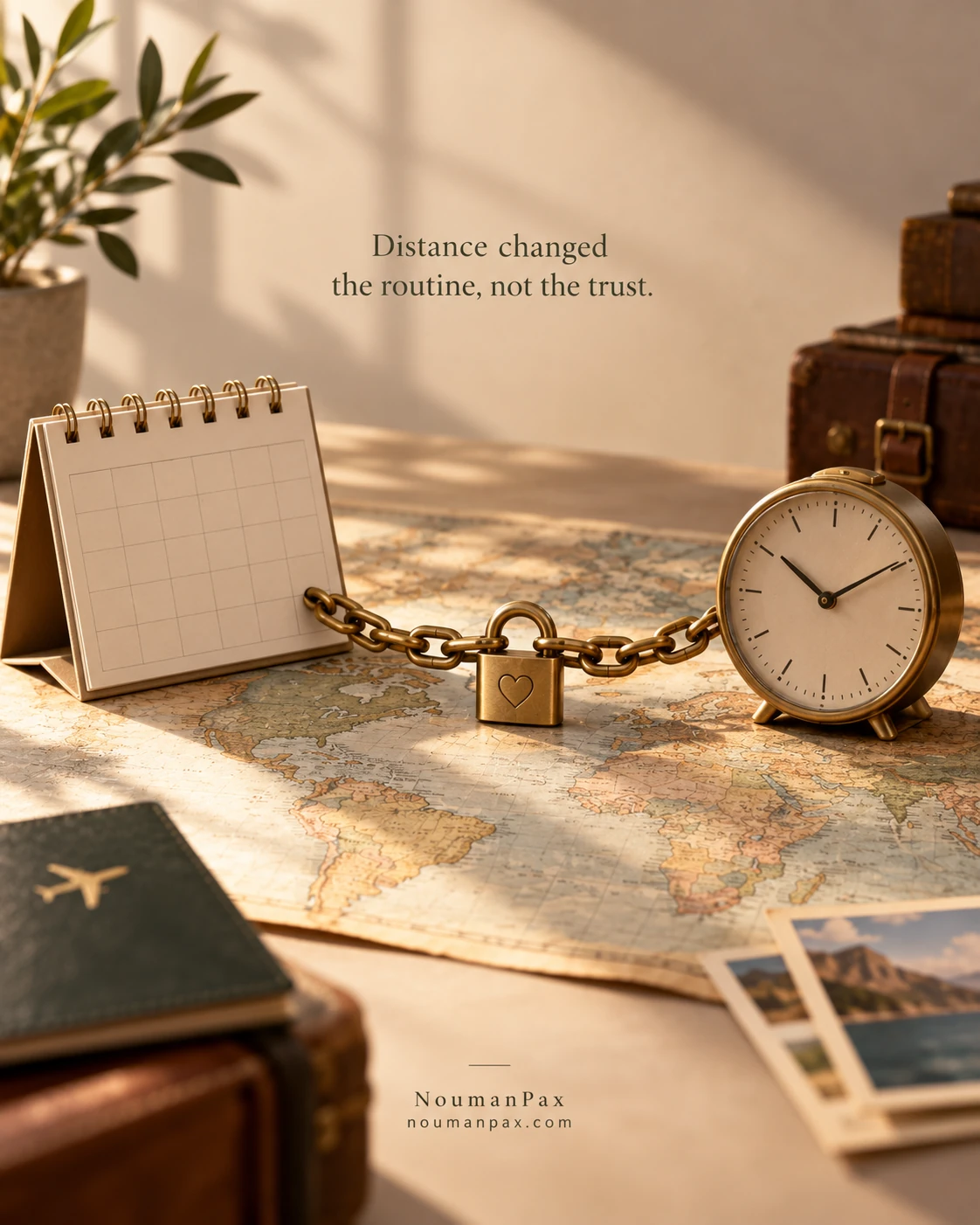 Distance changed the routine, not the trust.