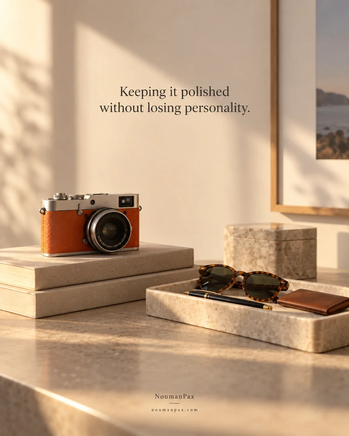 Keeping it polished without losing personality.