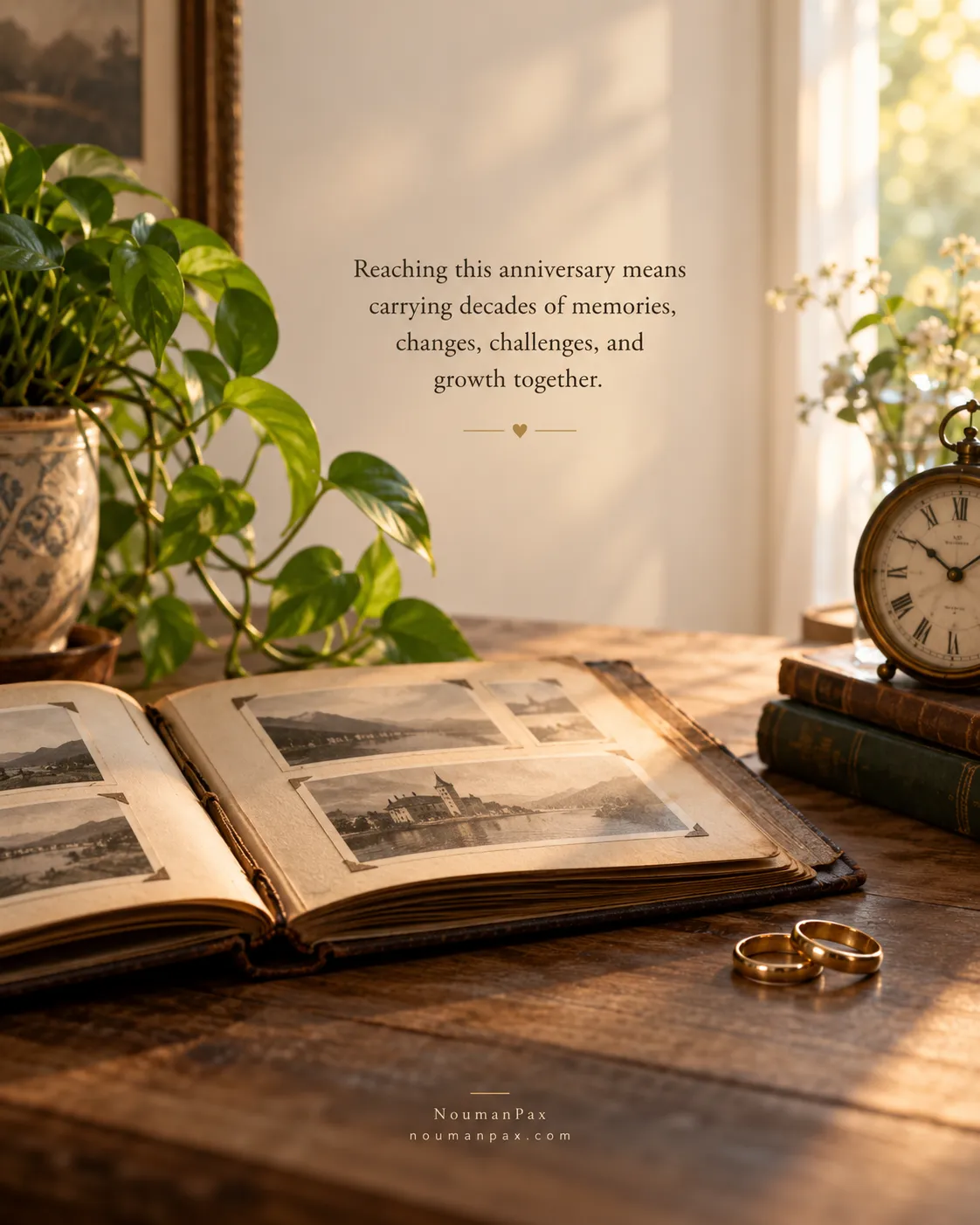 Reaching this anniversary means carrying decades of memories, changes, challenges, and growth together.