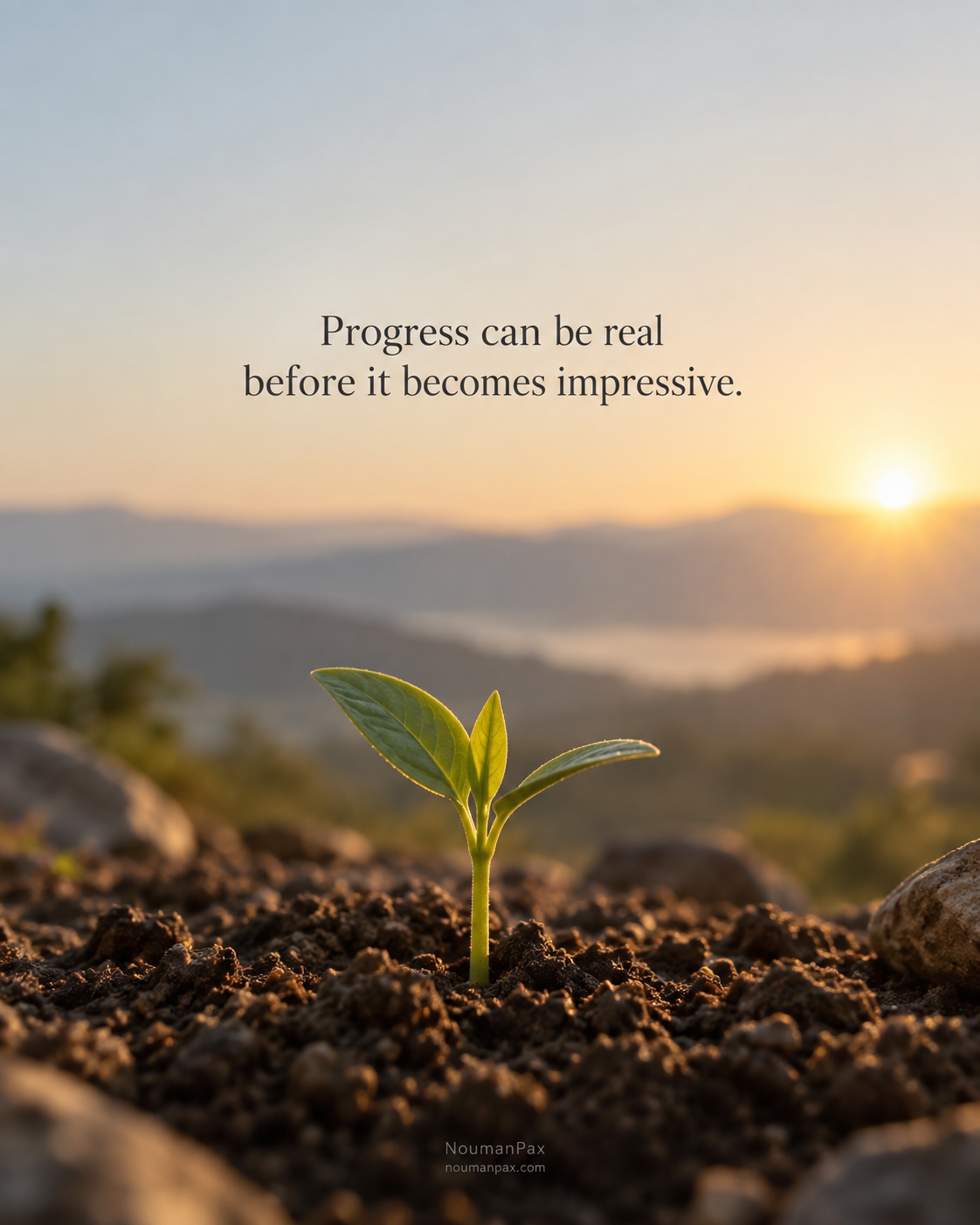 Progress can be real before it becomes impressive.