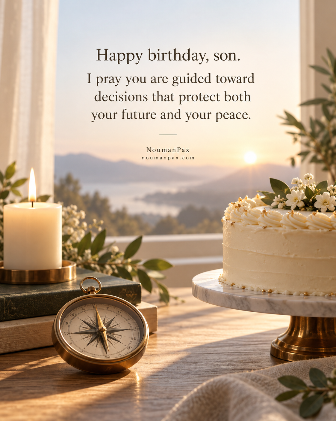 Birthday Blessings for Son — Quote