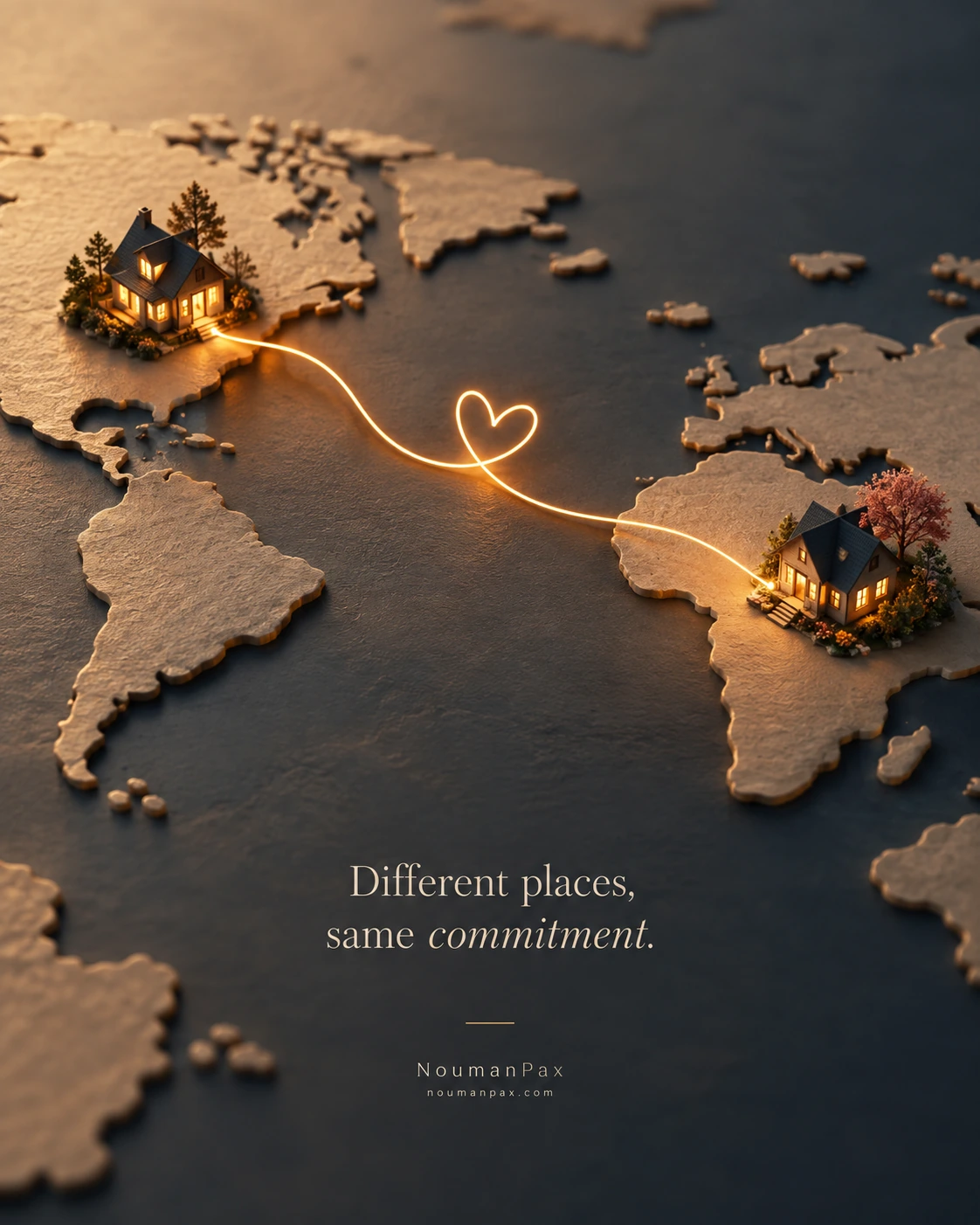 Different places, same commitment.