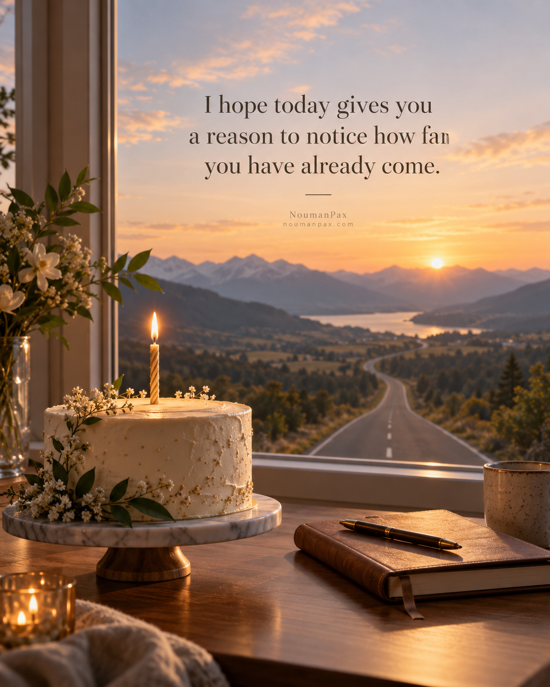 I hope today gives you a reason to notice how far you have already come.