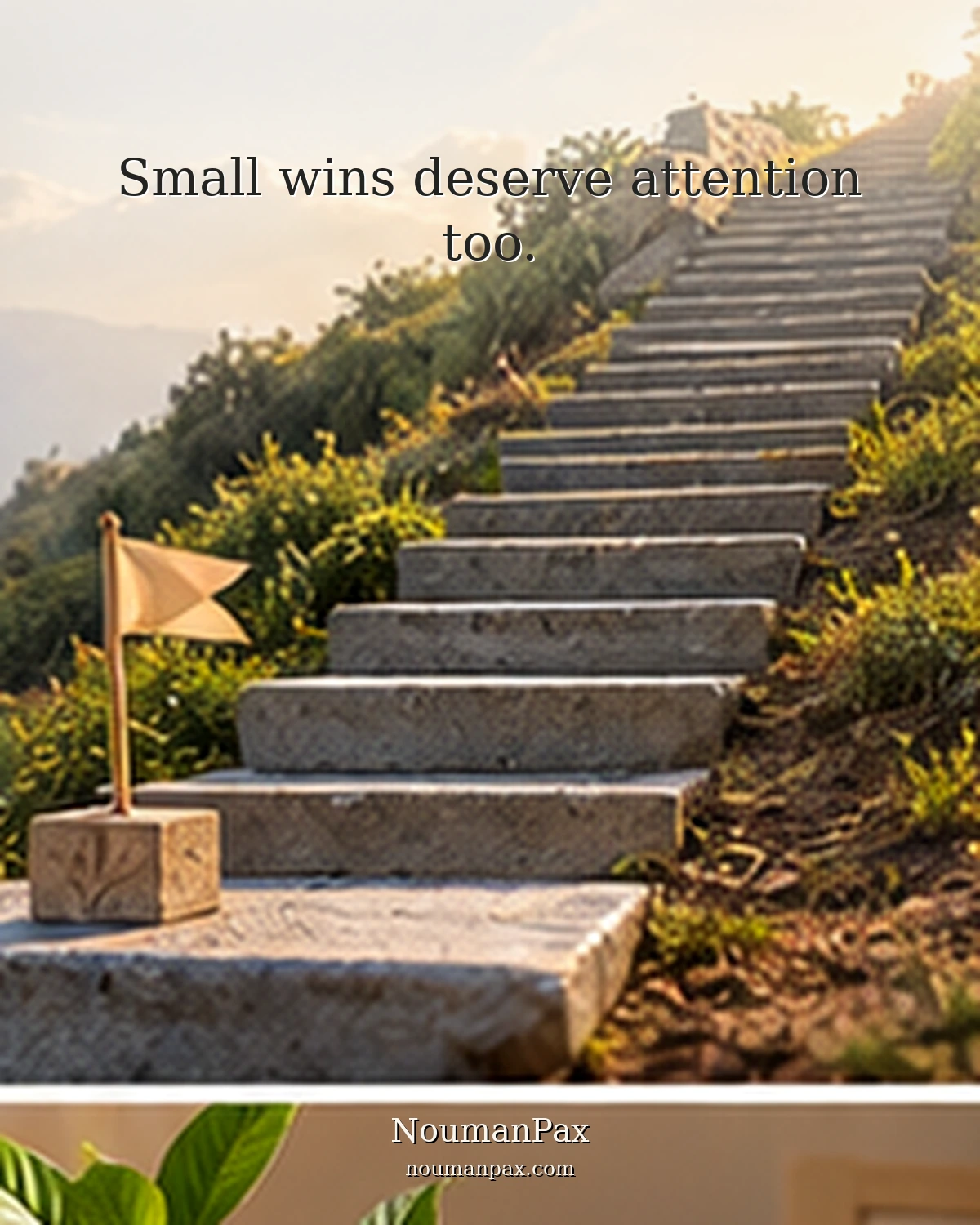Small wins deserve attention too.