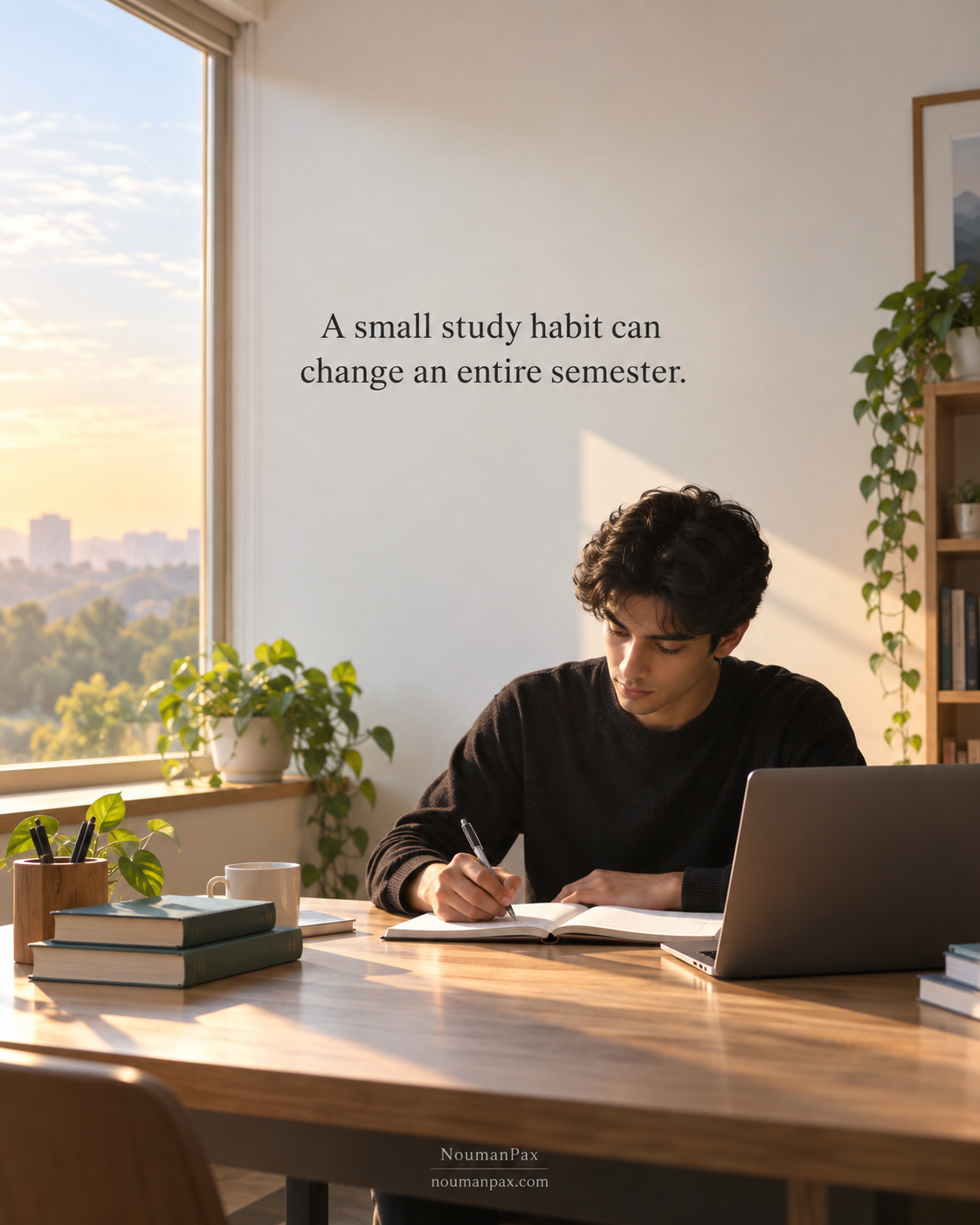 Small study habit changes semester