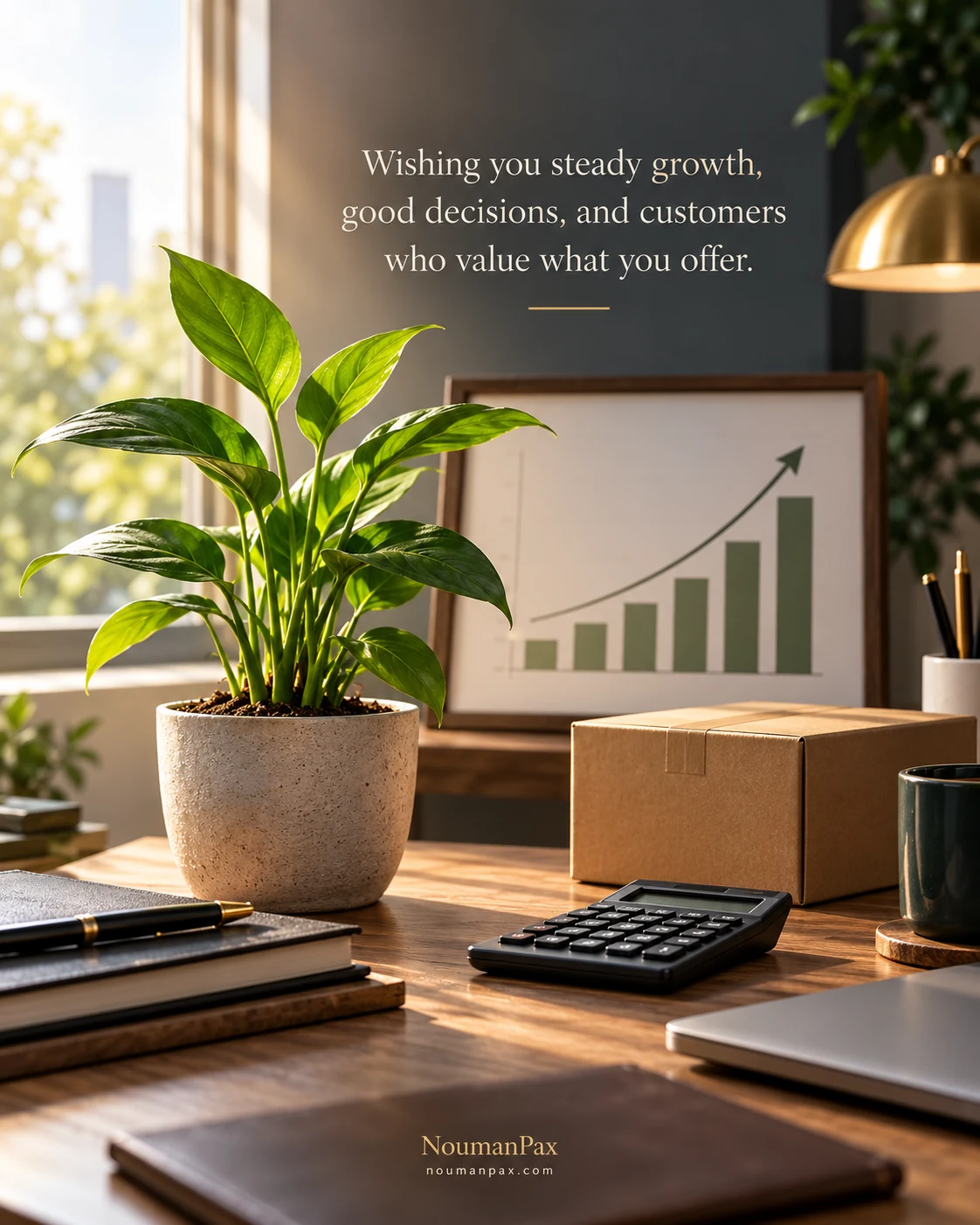 Wishing you steady growth, good decisions, and customers who value what you offer.