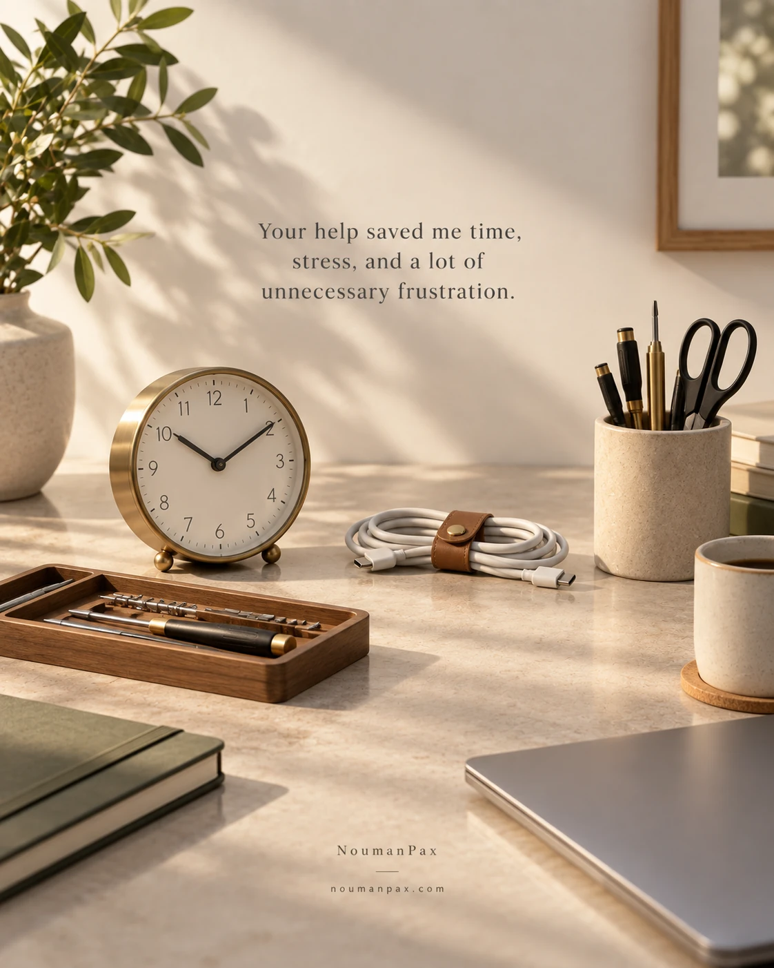 Your help saved me time, stress, and a lot of unnecessary frustration.