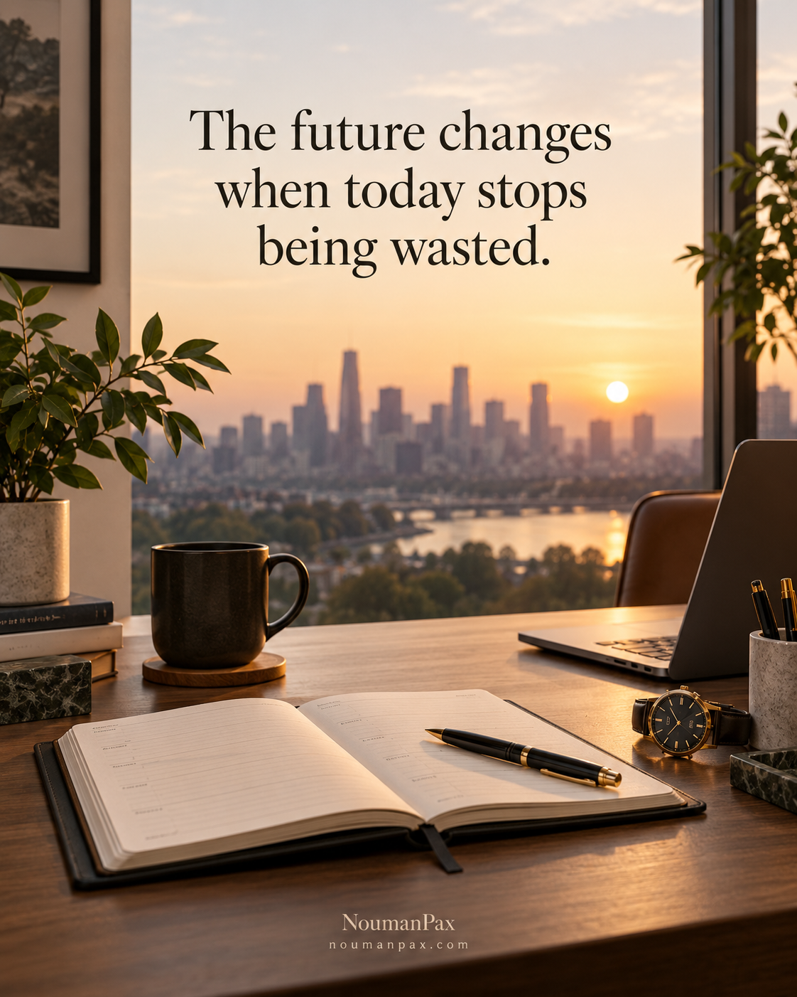 Future changes when today is not wasted