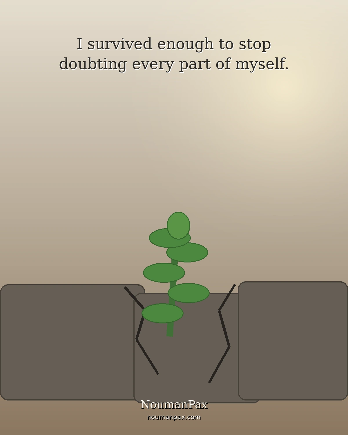 I survived enough to stop doubting every part of myself.