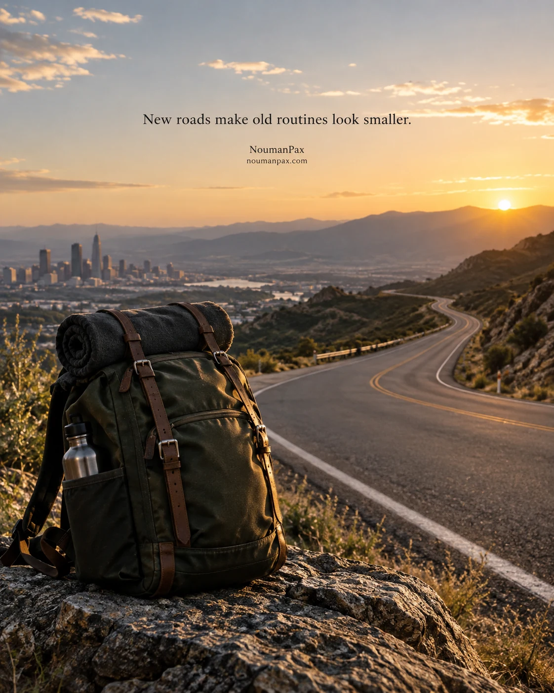 New roads make old routines look smaller.