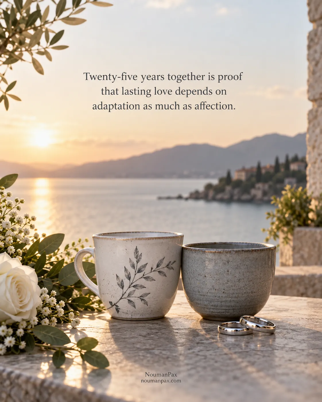 Twenty-five years together is proof that lasting love depends on adaptation as much as affection.