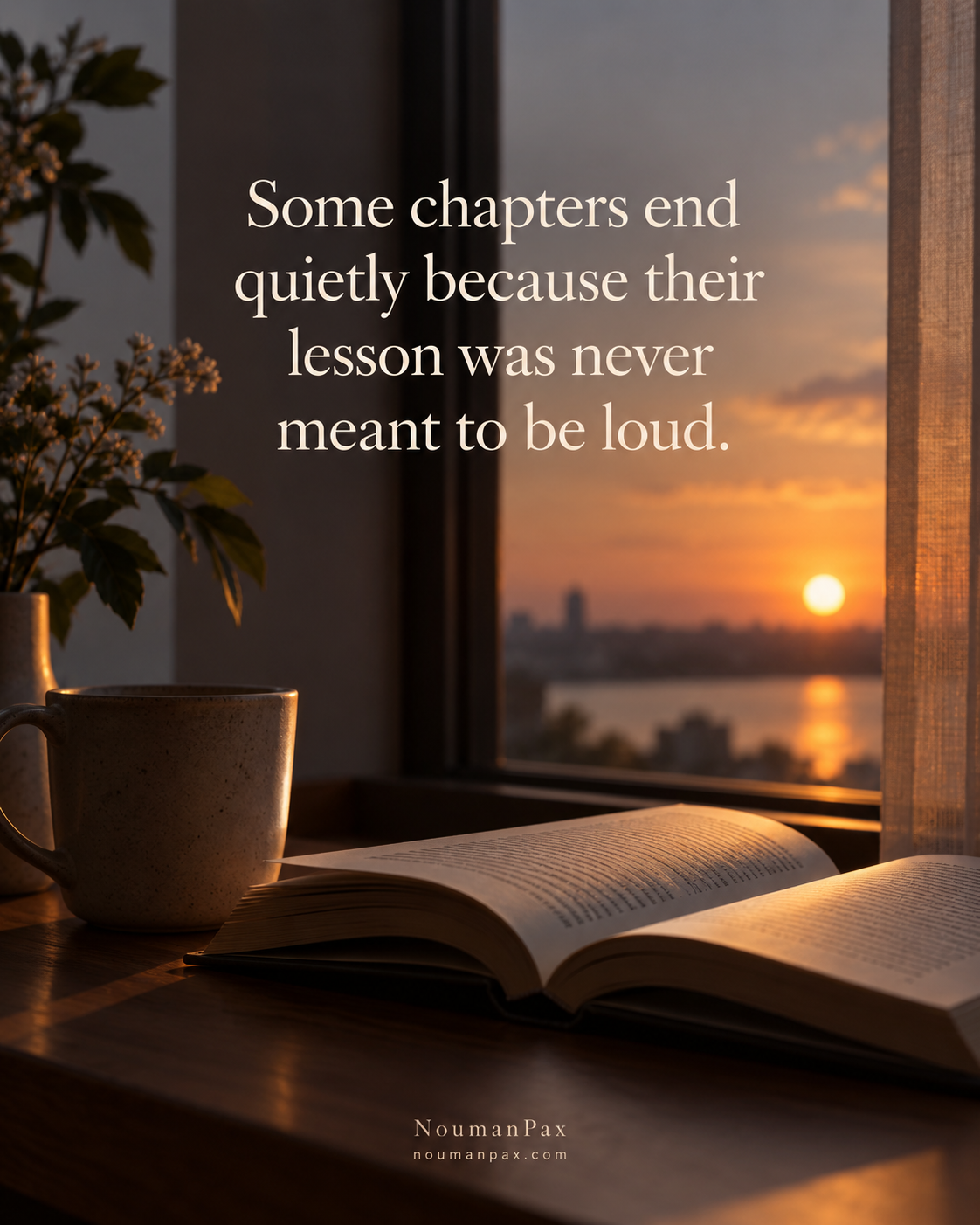 Some chapters end quietly