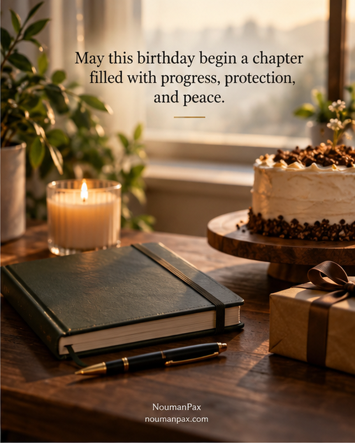 May this birthday begin a chapter filled with progress, protection, and peace.
