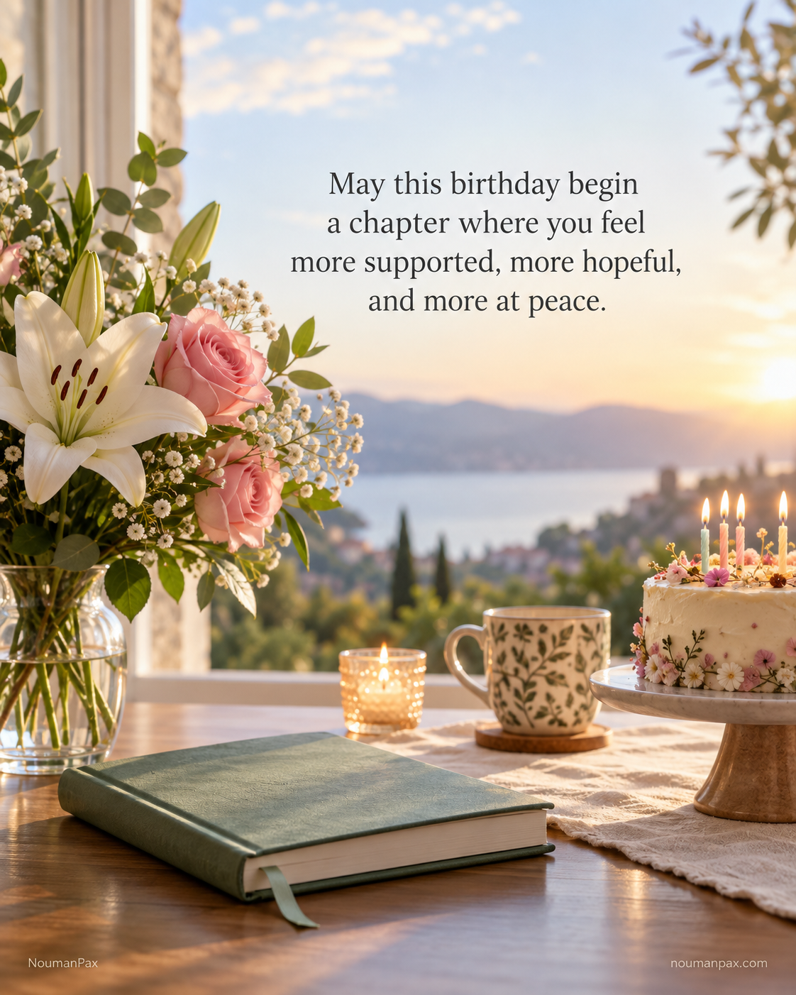 May this birthday begin a chapter where you feel more supported, more hopeful, and more at peace.