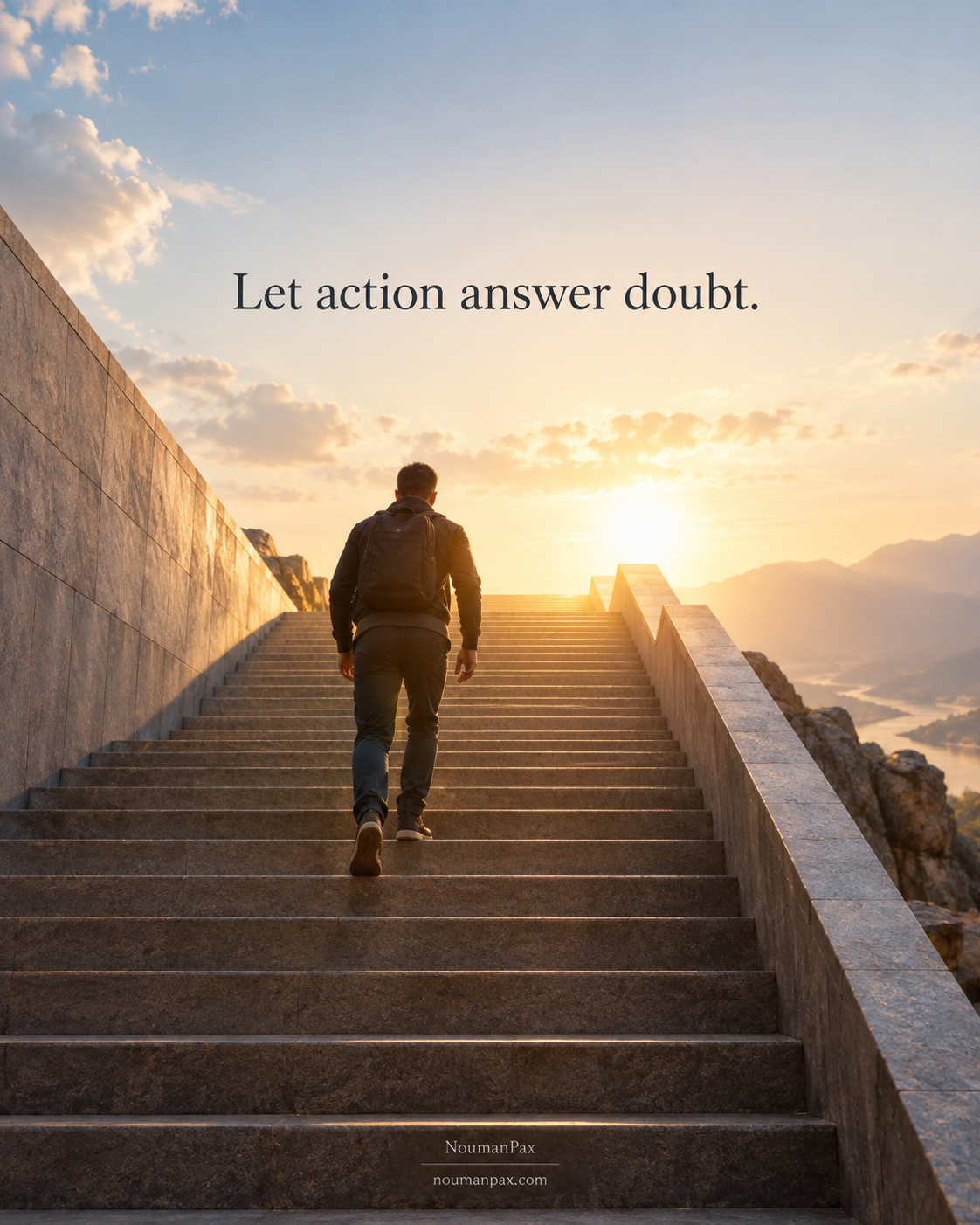 Let action answer doubt