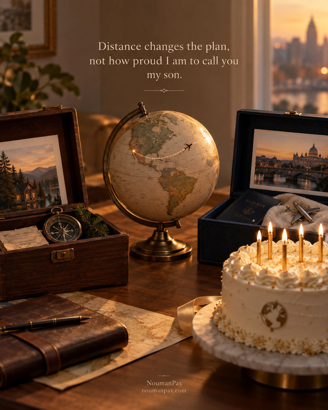 Long-Distance Birthday Wishes for Son — Quote